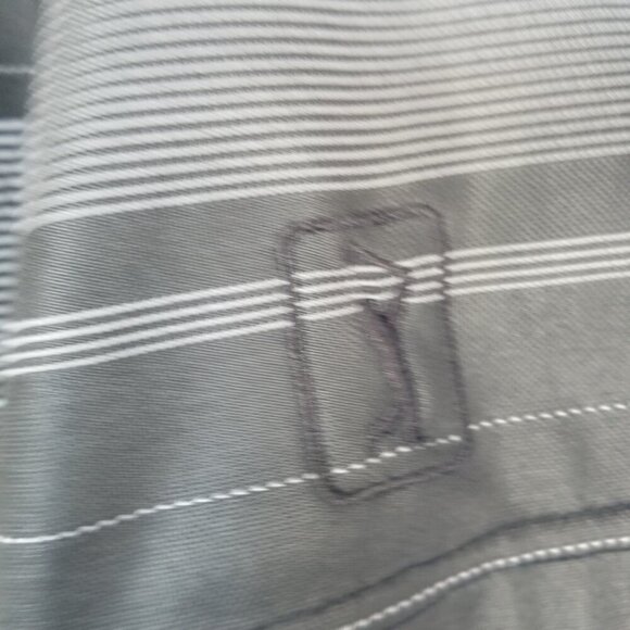 Men's Golf Polo Size XXL Black Gray PGA Tour Performance Fabric - Picture 4 of 8